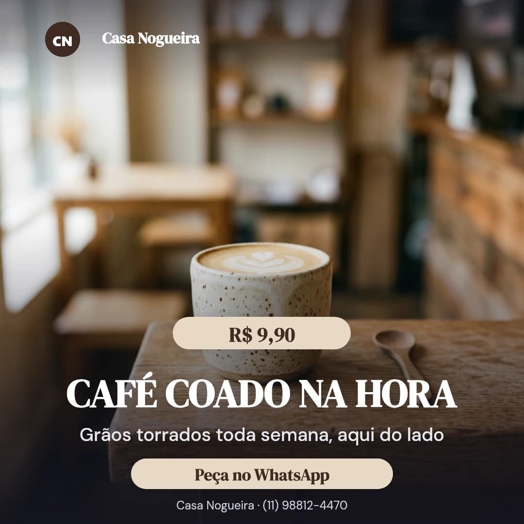 Exemplo de post — Cafeteria